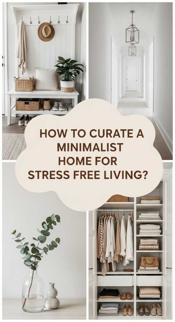 How To Curate A Minimalist Home For Stress Free Living 6a082a5523926