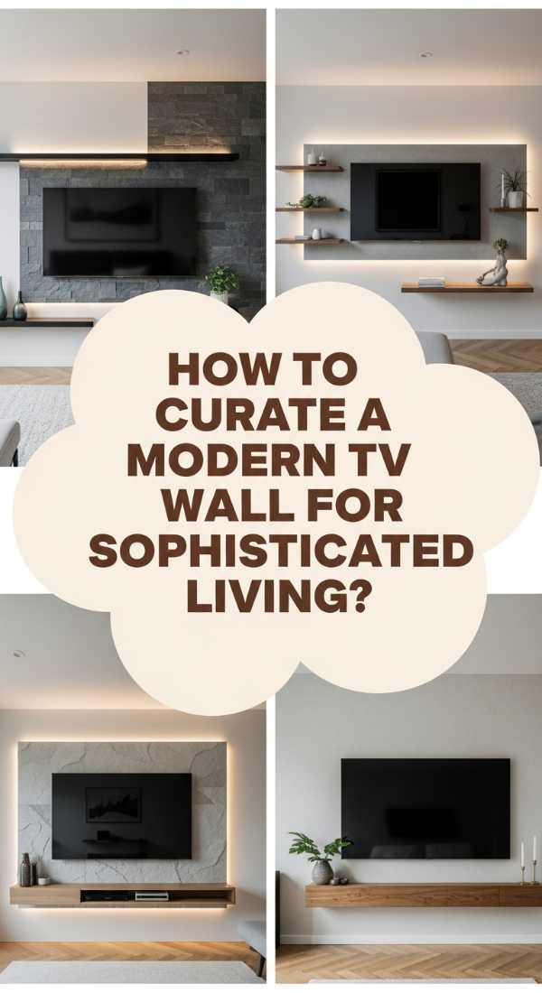 How To Curate A Modern Tv Wall For Sophisticated Living 6a00700240a49
