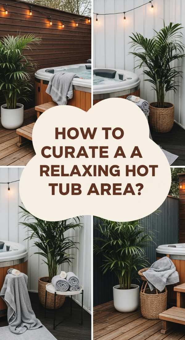 How To Curate A Relaxing Hot Tub Area For Ultimate Home Spa Vibes 69f874f8aa4d2