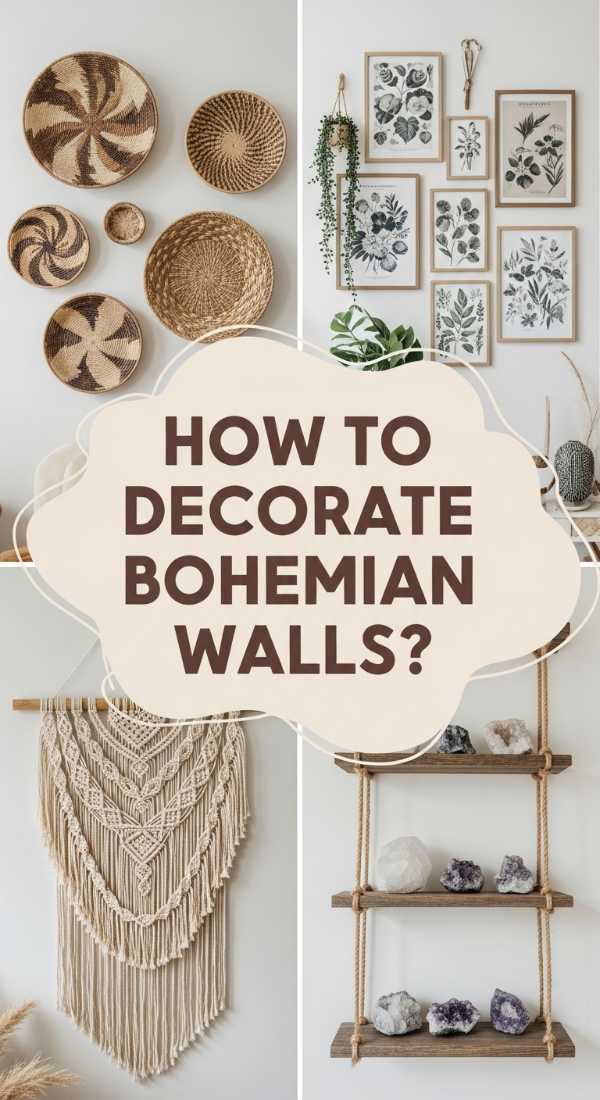 How To Curate A Stunning Bohemian Wall For Creative Inspiration 6a083055d123f