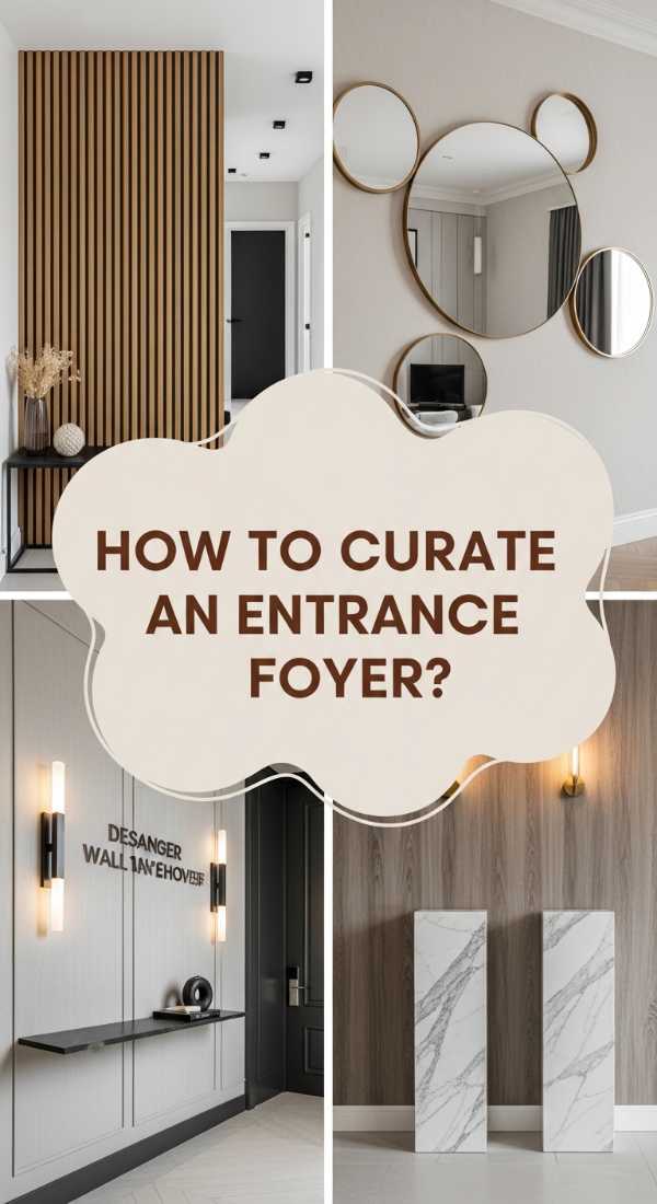 How To Curate An Entrance Foyer Wall Design For A Grand Welcome 69fb1b12e73ef