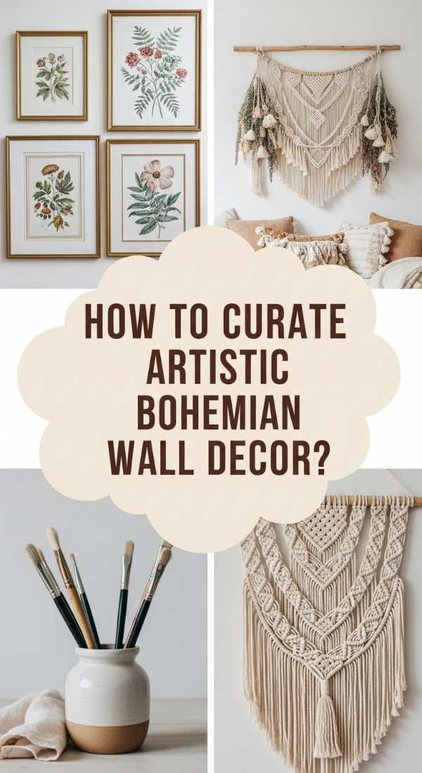 How To Curate Artistic Bohemian Wall Decor For An Inspiring Creative Studio 6a0832946b7fa