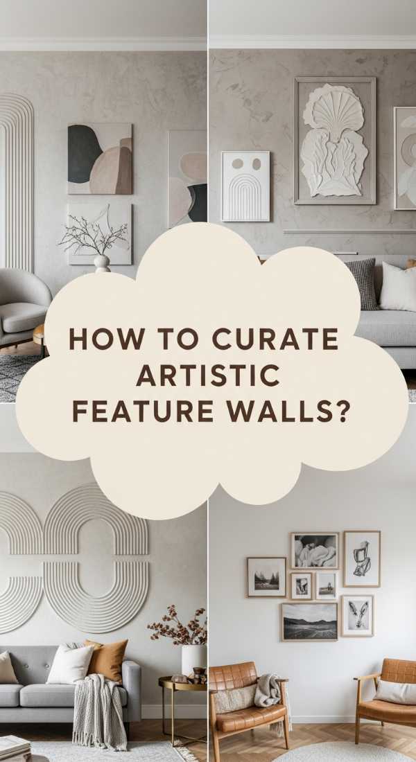 How To Curate Artistic Feature Walls For A Sophisticated Home 69fdbde27781a