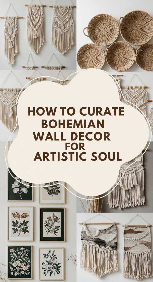 How To Curate Bohemian Wall Decor For Artistic Soul 6a08305d4912c