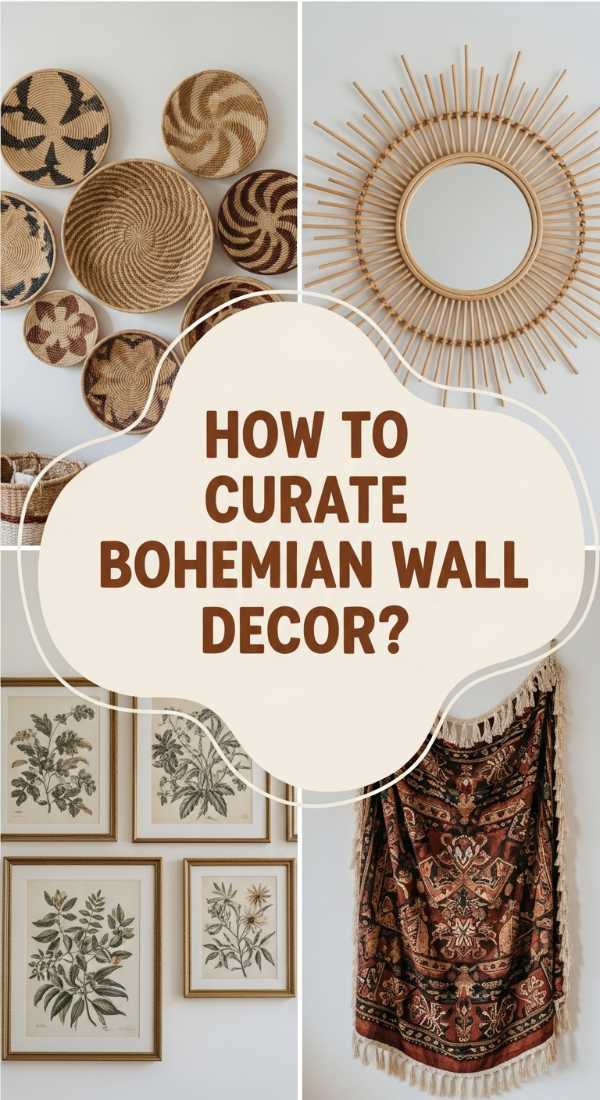 How To Curate Bohemian Wall Decor For Personal Self Expression 6a083071bb2c4