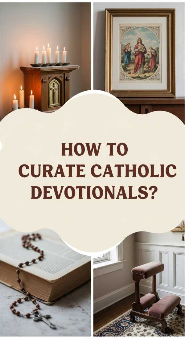 How To Curate Catholic Home Devotionals For A Peaceful Sanctuary 6a08273c6f63b