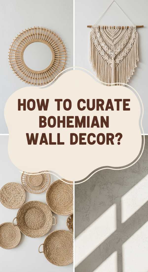 How To Curate Elegant Bohemian Wall Decor For Artistic Flair 6a08318f70b7e