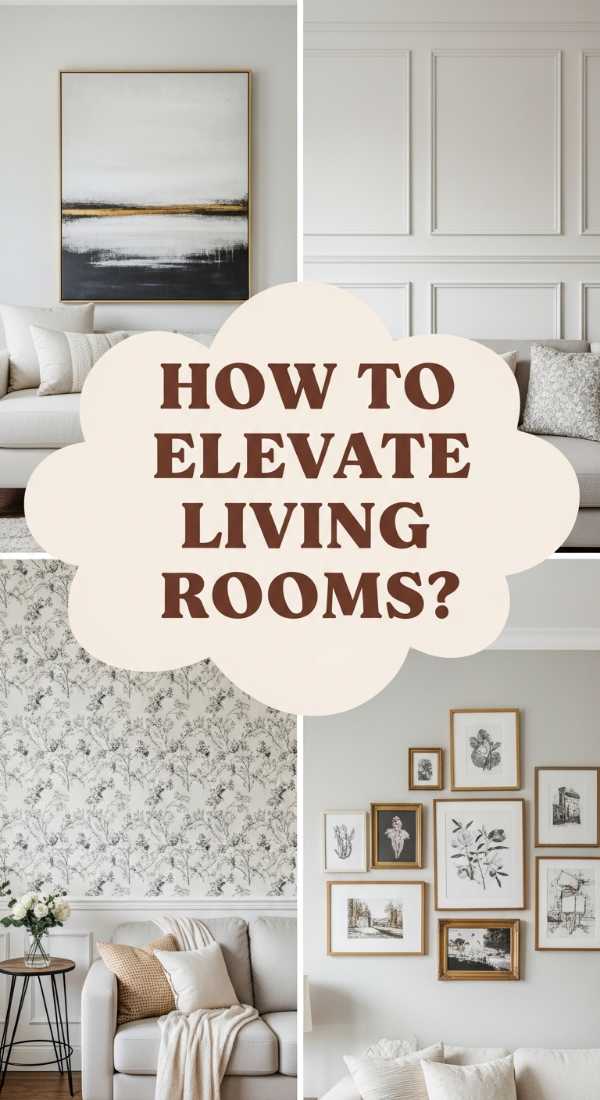 How To Curate Living Room Walls For Sophisticated Style 69fdbdea5e208