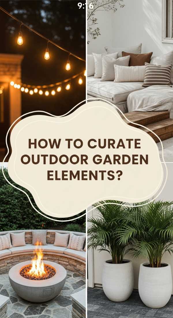 How To Curate Outdoor Garden Elements For A Cozy Alfresco Living Area 69fb1b09cb159