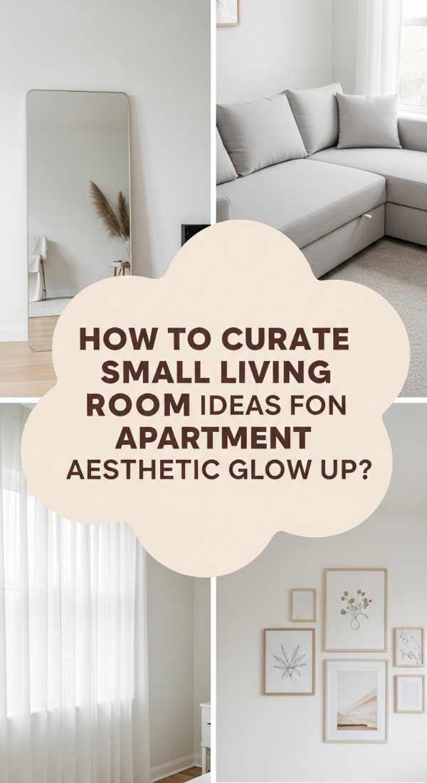 How To Curate Small Living Room Ideas For An Apartment Aesthetic Glow Up 6a08360e44a75