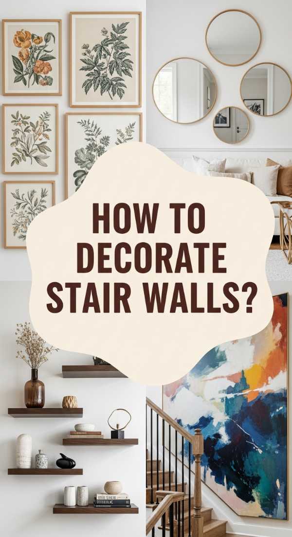 How To Curate Stairs Wall Decor Ideas For A Stylish Transition Space 69fdbde7cc406
