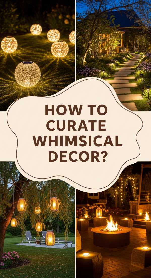 How To Curate Whimsical Garden Decor For Magical Twilight Evenings 69fb1cee91df7