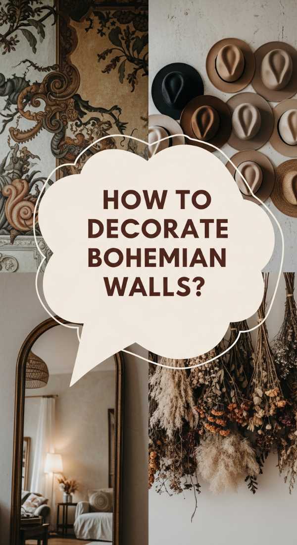 How To Decorate Bohemian Walls For Artistic Flair 6a083277ea5e7