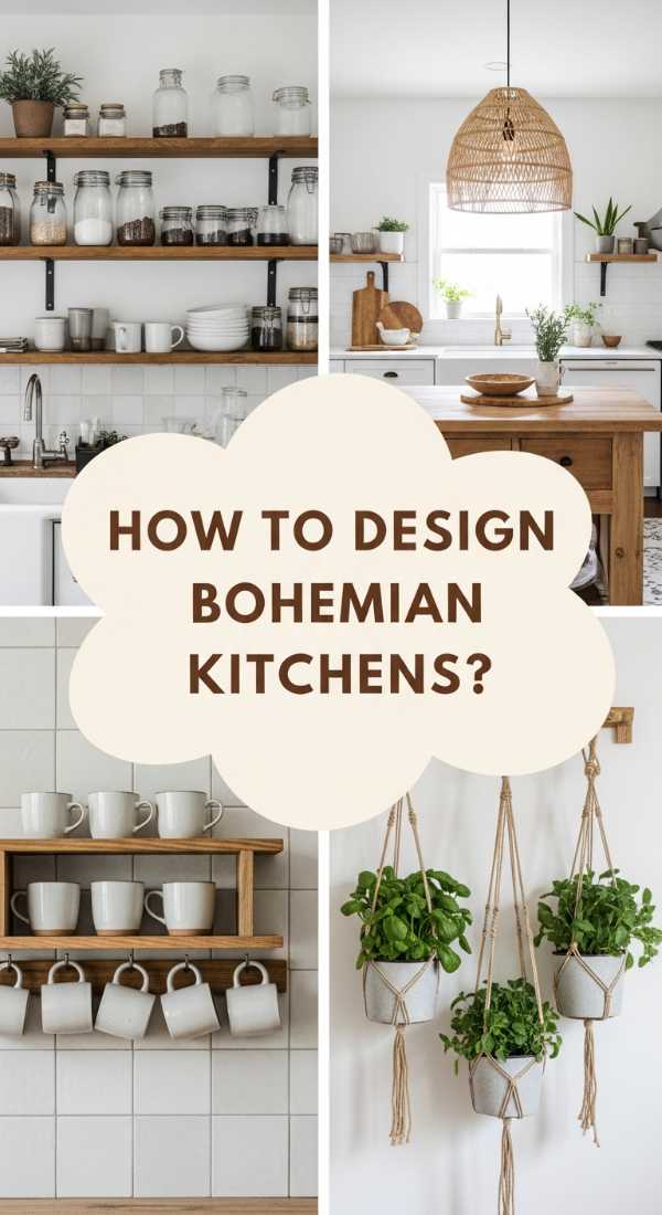 How To Design A Bohemian Kitchen For Organic Cooking 6a083284aa0d4