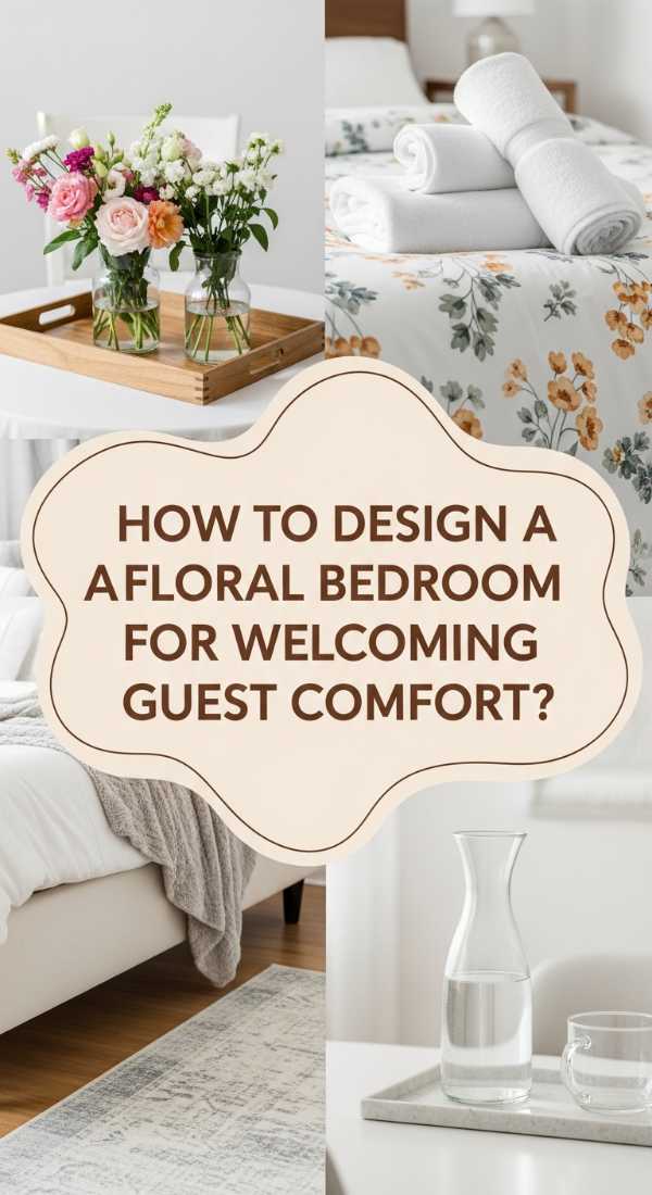 How To Design A Floral Bedroom For Welcoming Guest Comfort 69f487b7399db