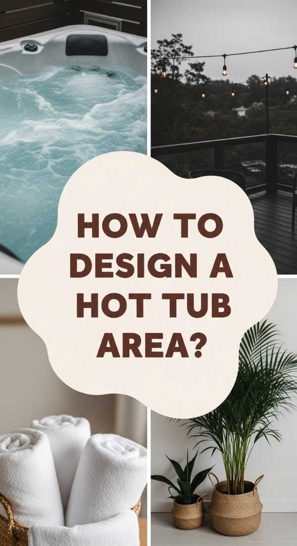 How To Design A Hot Tub Area For Ultimate Backyard Relaxation 6a12e57104188