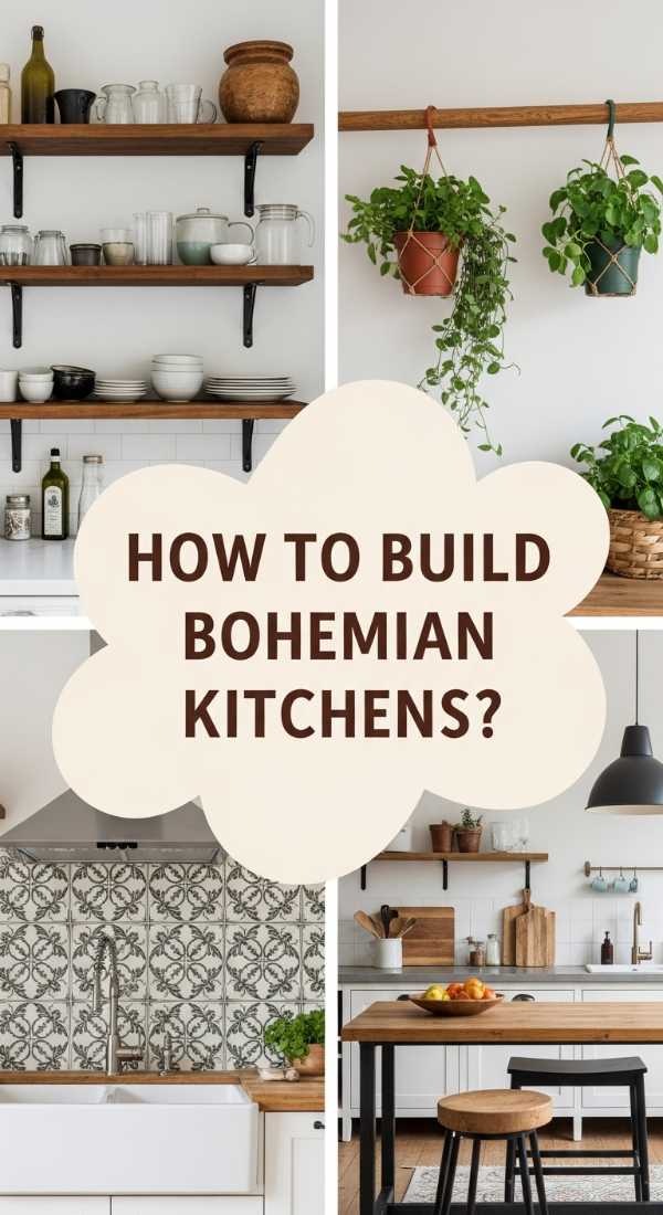 How To Design A Modern Bohemian Kitchen For Gourmet Cooking 6a082295c2df0