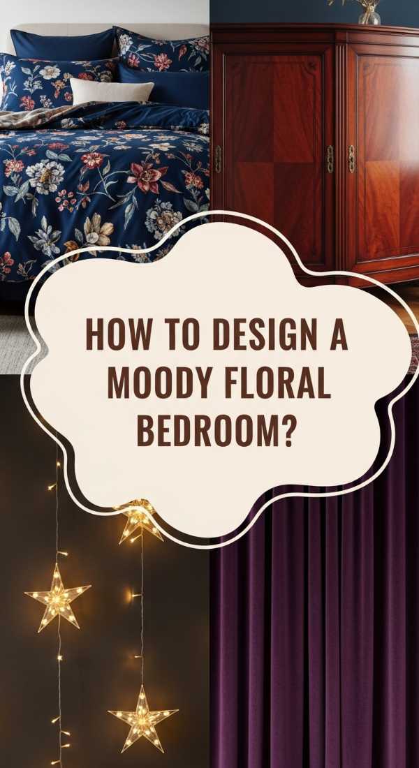 How To Design A Moody Floral Bedroom For Restful Sleep 69f6005fb6bee