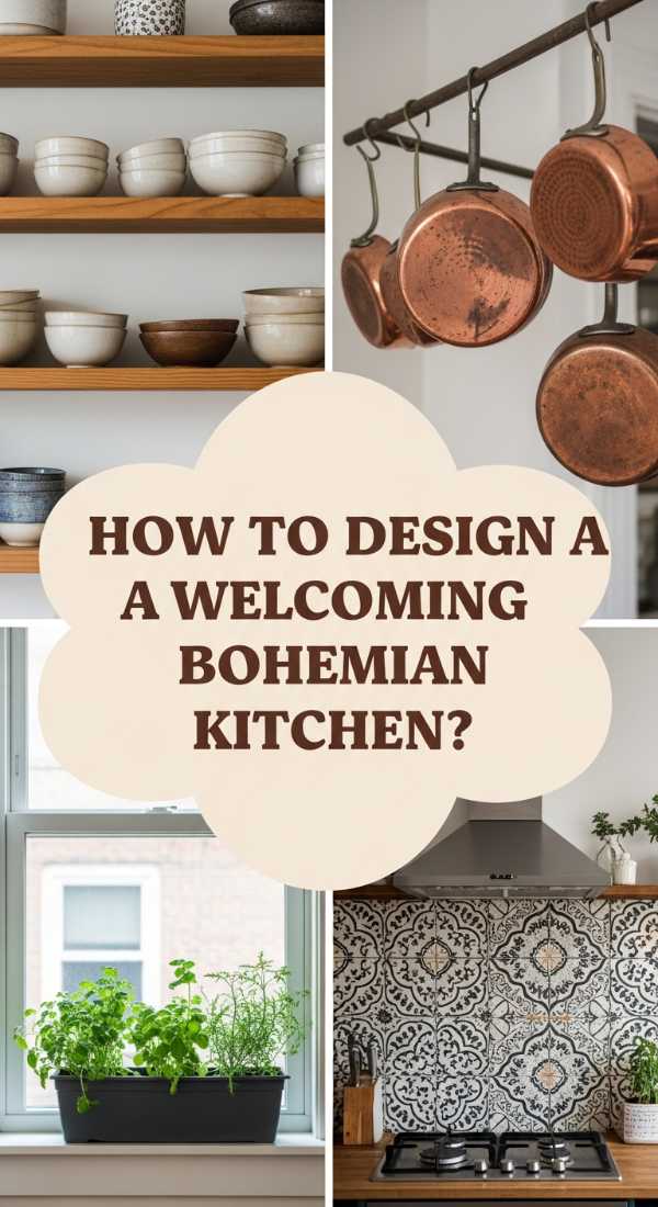 How To Design A Welcoming Bohemian Kitchen For Culinary Bliss 6a0831bd9d92d