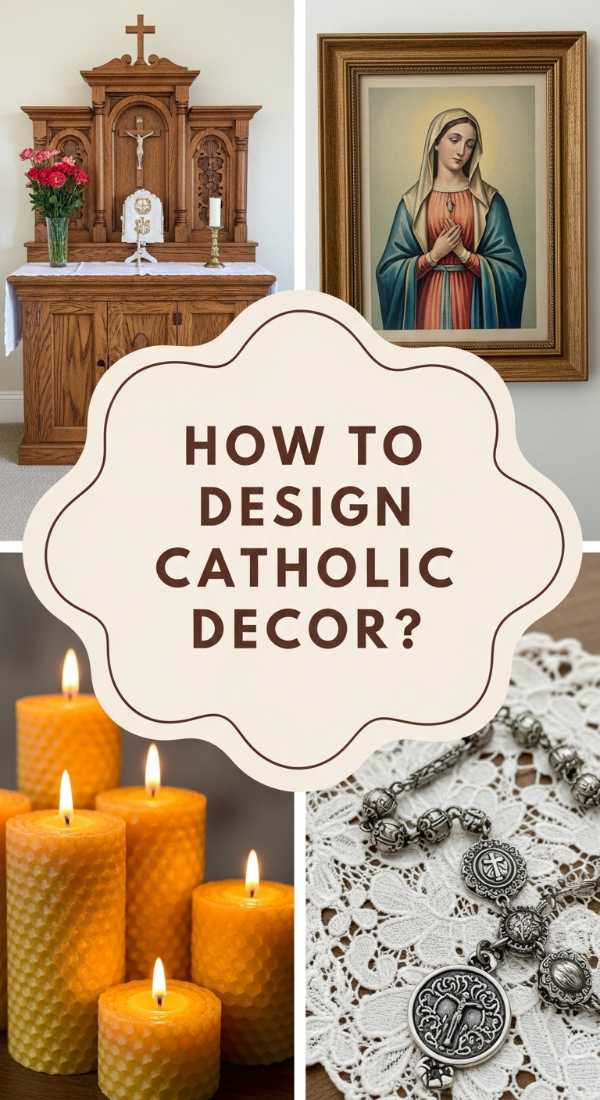 How To Design Catholic Home Decor For A Serene Sacred Sanctuary 6a08337c913da