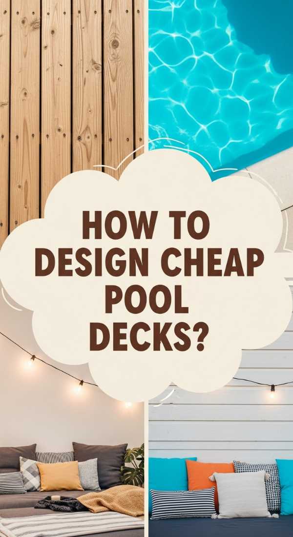 How To Design Cheap Pool Decks For An Affordable Summer Oasis 6a11e5bfa9e16