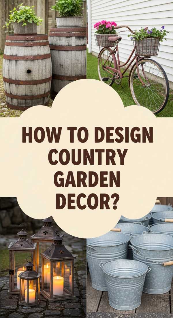 How To Design Country Garden Decor For Rustic Home Charm 69fb1cedb2040