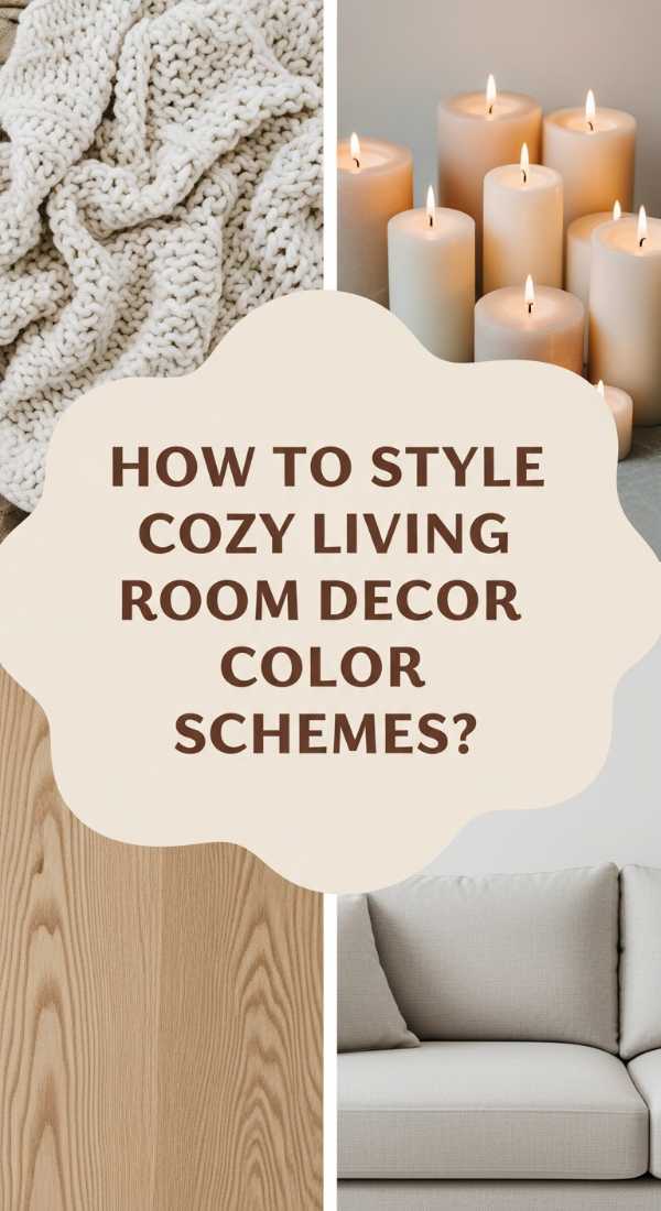 How To Design Cozy Living Room Decor Color Schemes For Warmth 6a082a46d5c34