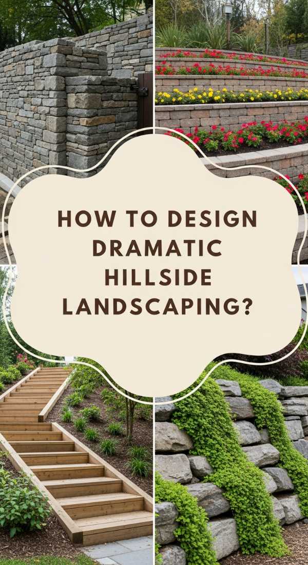 How To Design Hillside Landscaping For A Dramatic Sloped View 6a0066b10fe6c