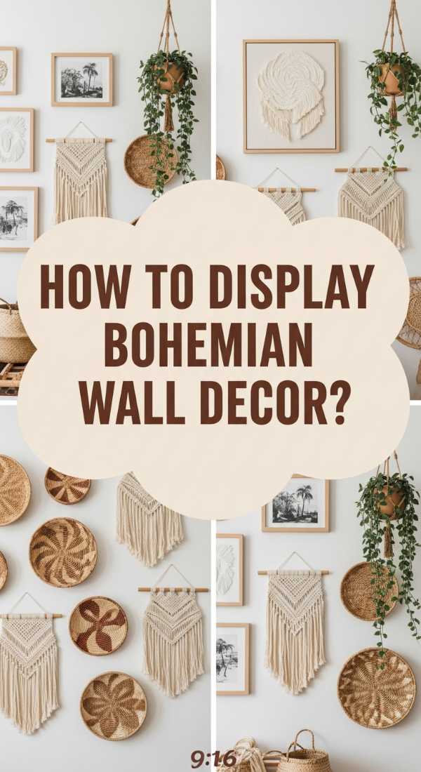 How To Display Bohemian Wall Decor For An Inspiring Gallery 6a08218f800a2