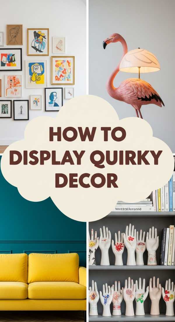 How To Display Bold Quirky Home Decor For A Unique Personal Statement 6a08339e99de4