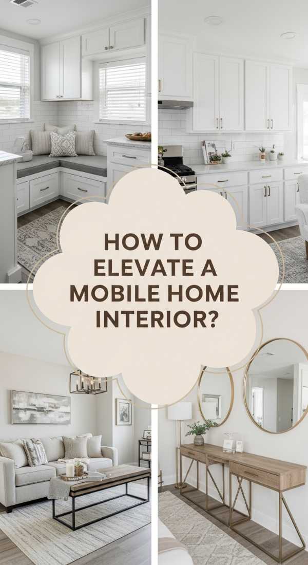 How To Elevate A Mobile Home Interior For The Ultimate Modern Sophistication 6a0032333634f