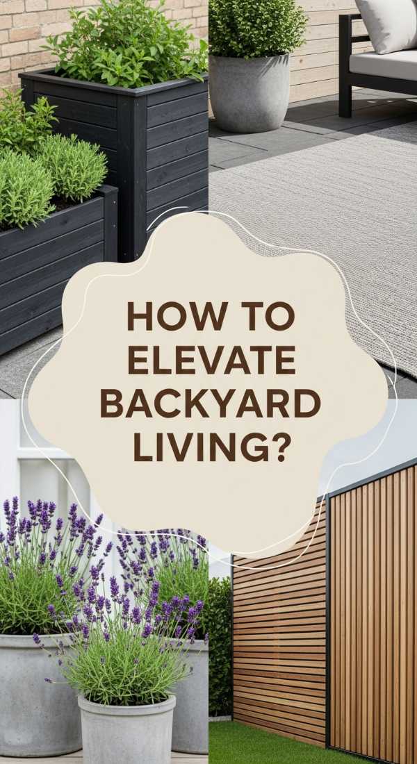 How To Elevate Backyard Living With Handmade Wooden Accents 69f874f1a32ab
