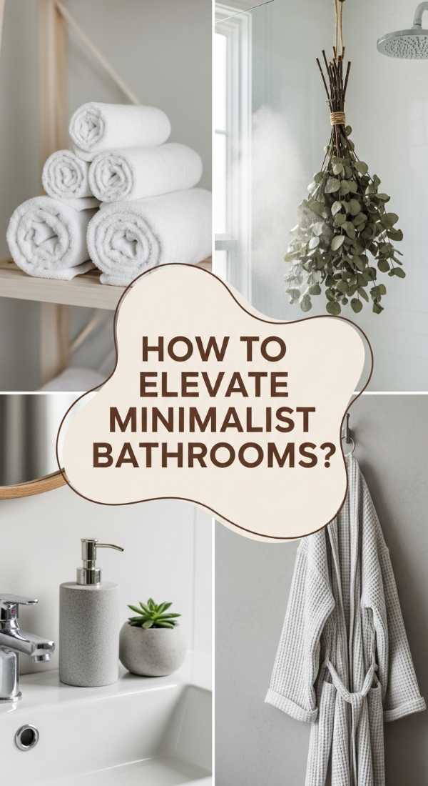 How To Elevate Minimalist Home Bathrooms For A Spa Feeling 6a0836eb4f1f0