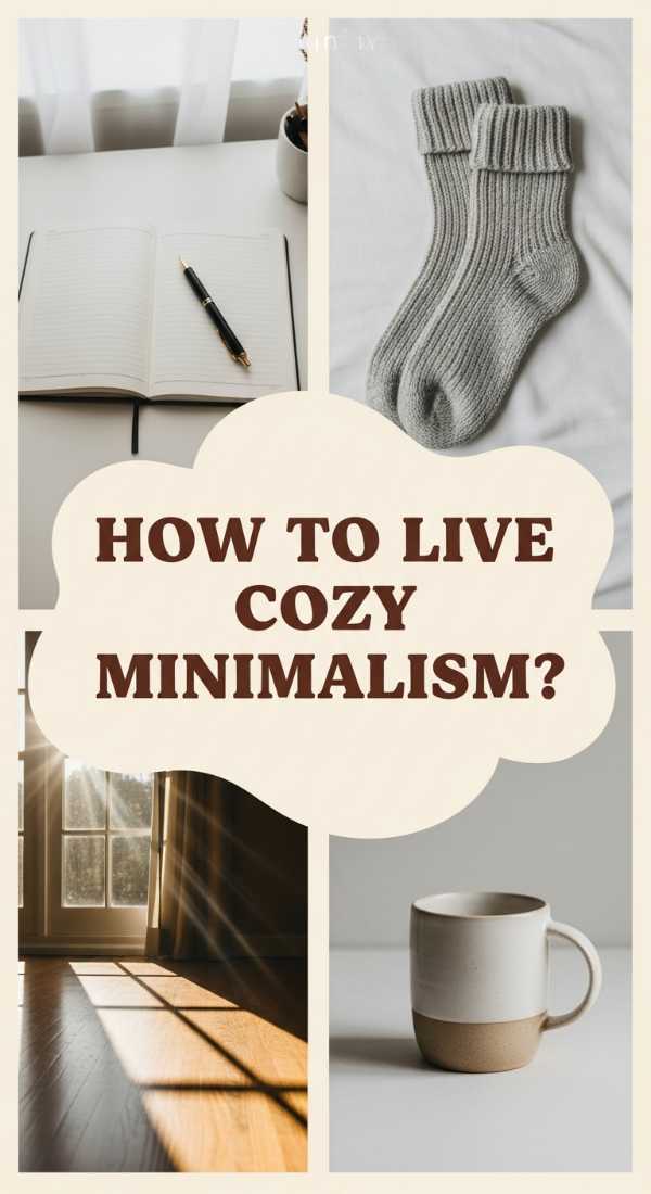 Warmth in Simplicity: How to Master the Cozy Minimalist Look How To Embrace Cozy Minimalist Living For Daily Peace 6a08240374b26