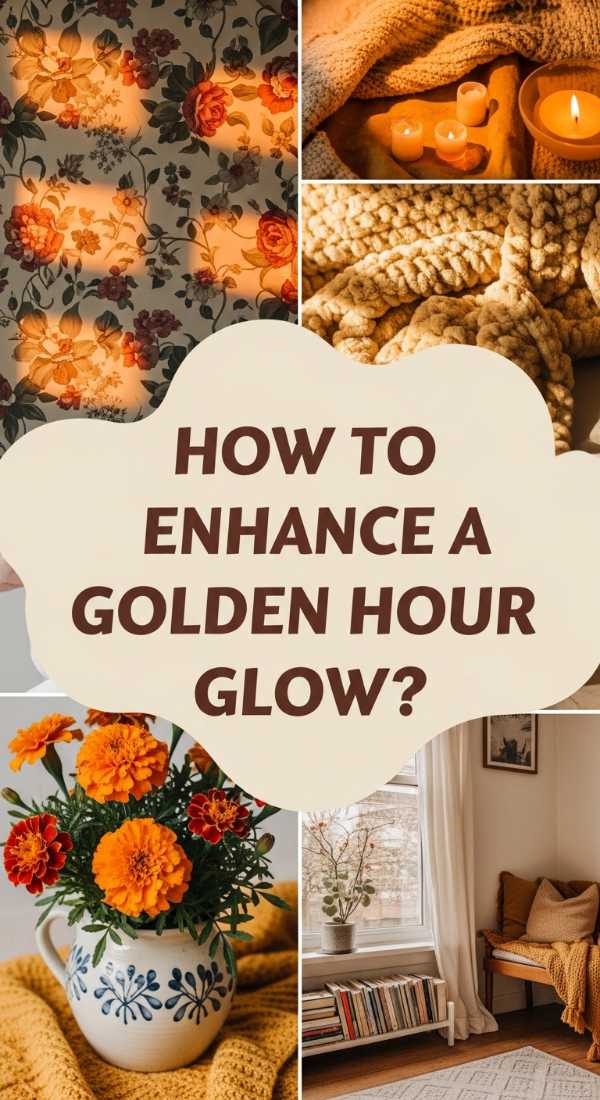 How To Enhance A Floral Bedroom Aesthetic For Warm Golden Hour Relaxation 69fda8032812f