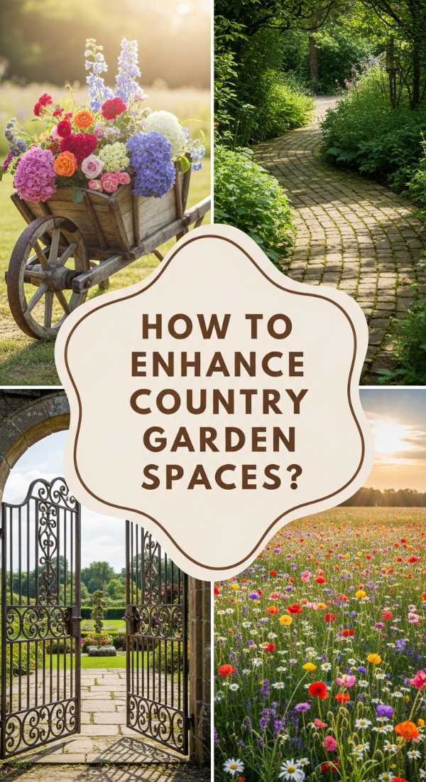 How To Enhance Country Garden Spaces For A Charming Rustic Atmosphere 69fb1b0a897e6