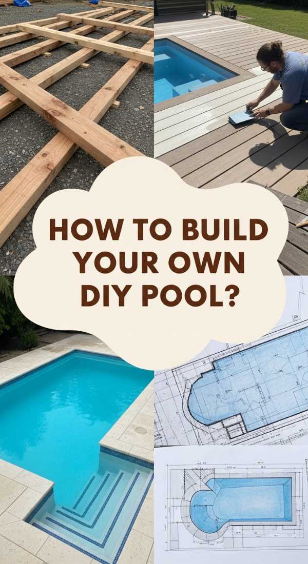 How To Execute Diy Pool Ideas For A Custom Water Feature 69fb1b0ed5786