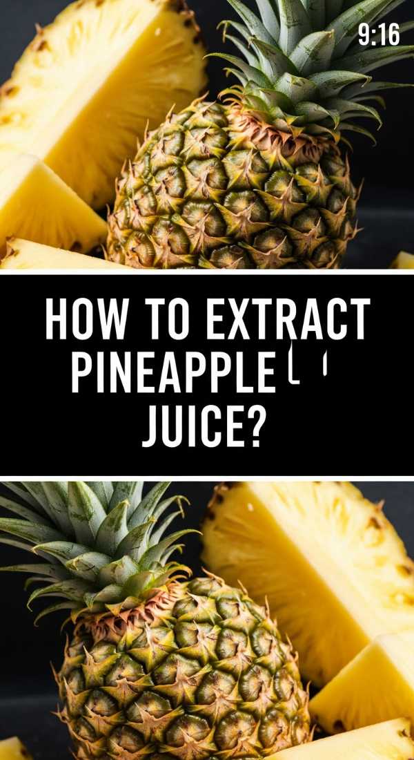 How To Extract Pineapple Juice 69fc221292de6