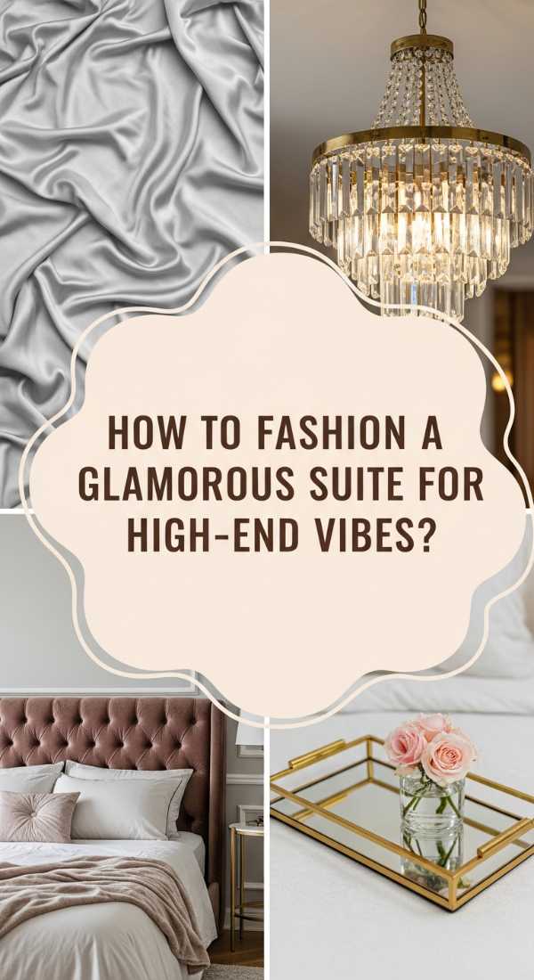 How To Fashion A Glamorous Suite For High End Vibes 69fda80916c23