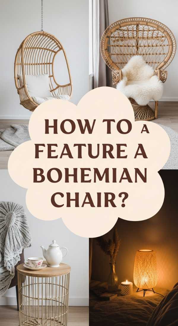 How To Feature A Bohemian Chair For A Personal Reading Retreat 6a08274881542