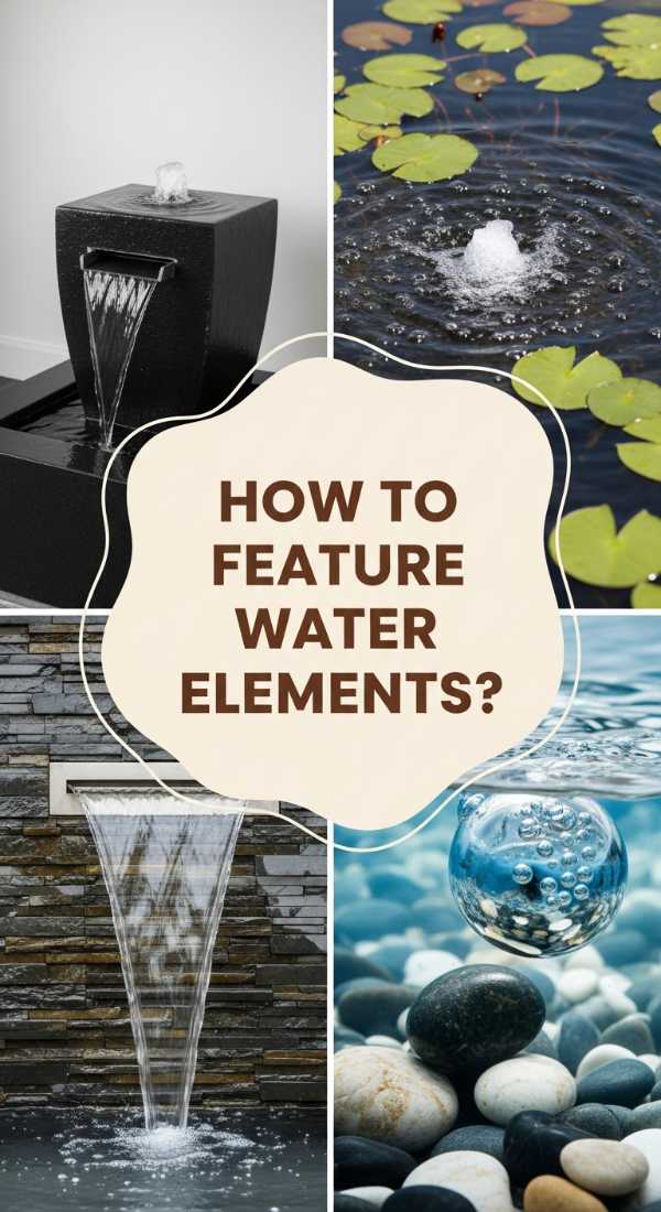 How To Feature A Modern Water Element For Soothing Soundscapes 6a006ffa433fa