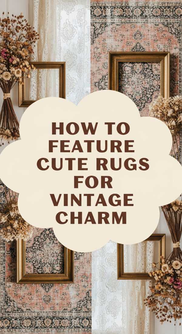 How To Feature Cute Rugs For Bedrooms For A Charming Vintage Look 69fda7fe33b6f