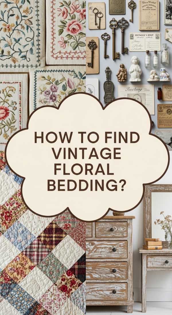 How To Find Vintage Floral Bedding For A Unique Thrifted Look 6a0066bc1d31a