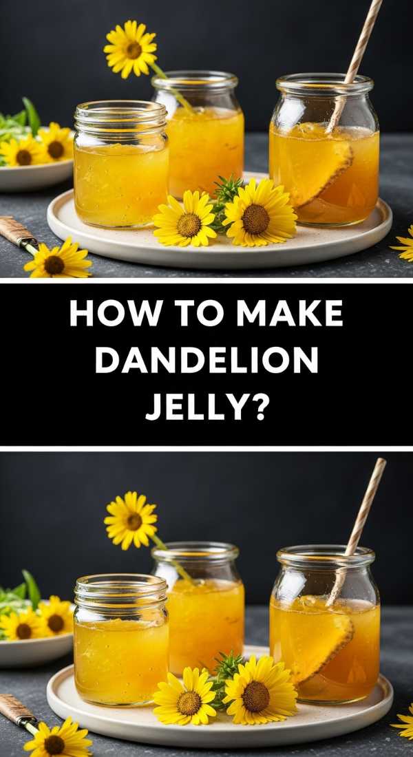 How To Forage For Dandelion Jelly 6a0311d074815