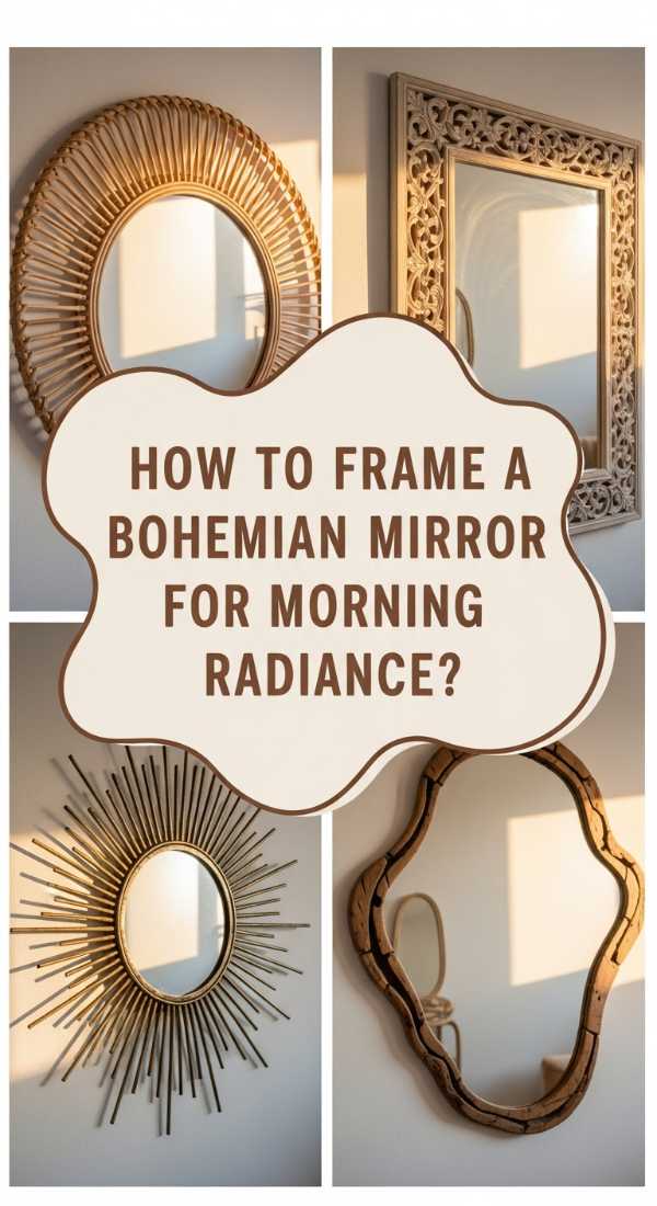How To Frame A Bohemian Mirror For Morning Radiance 6a06ba66b9a97