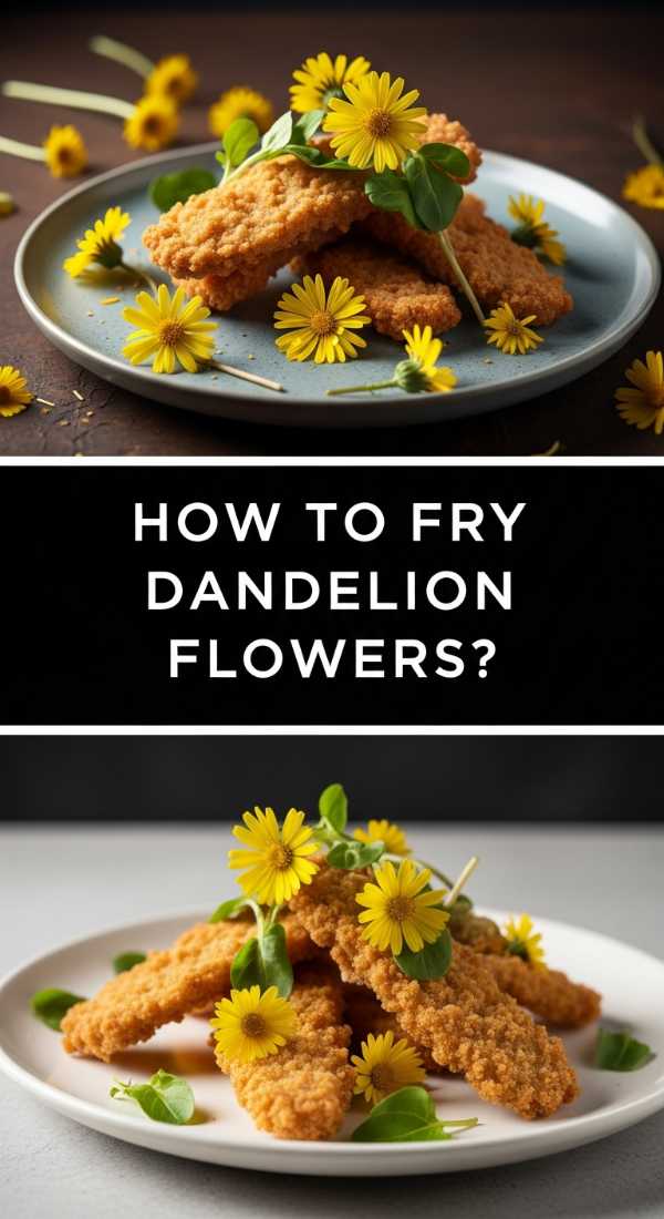 How To Fry Dandelion Flowers 69f44f9fdbaa7