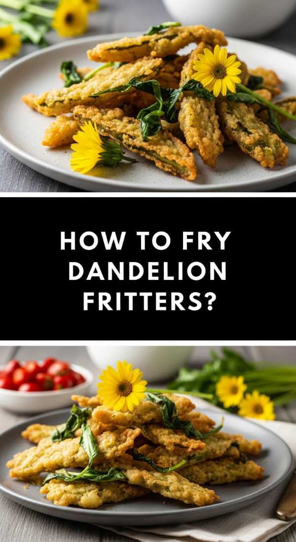 How To Fry Dandelion Fritters 69f44fa688790