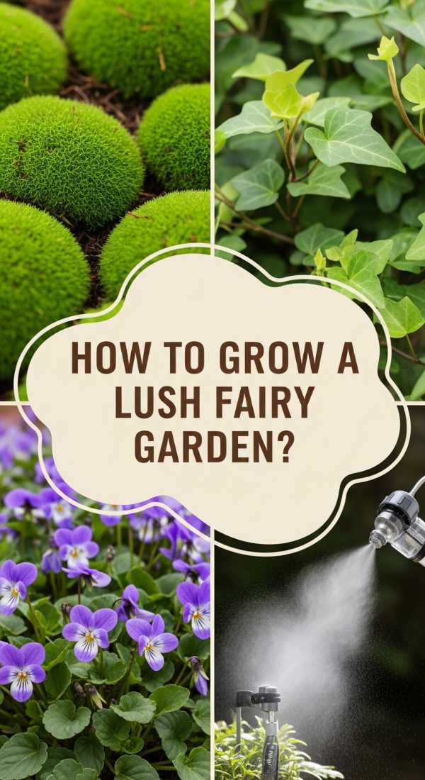 DIY Fairy Garden Secrets: How to Create a Miniature Wonderland How To Grow A Lush Fairy Garden For Natural Serenity 69fb1cecbe684