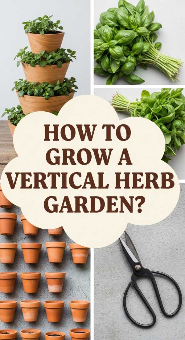 How To Grow A Vertical Herb Garden For Fresh Kitchen Flavors 69f8750332a3a