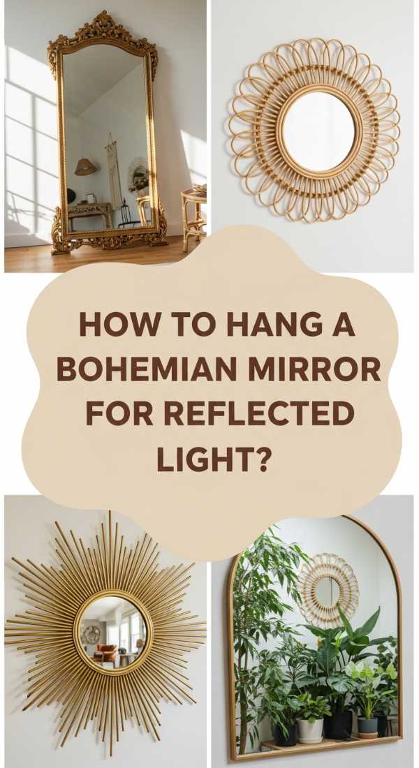 How To Hang A Bohemian Mirror For Reflected Light 6a0821996a367